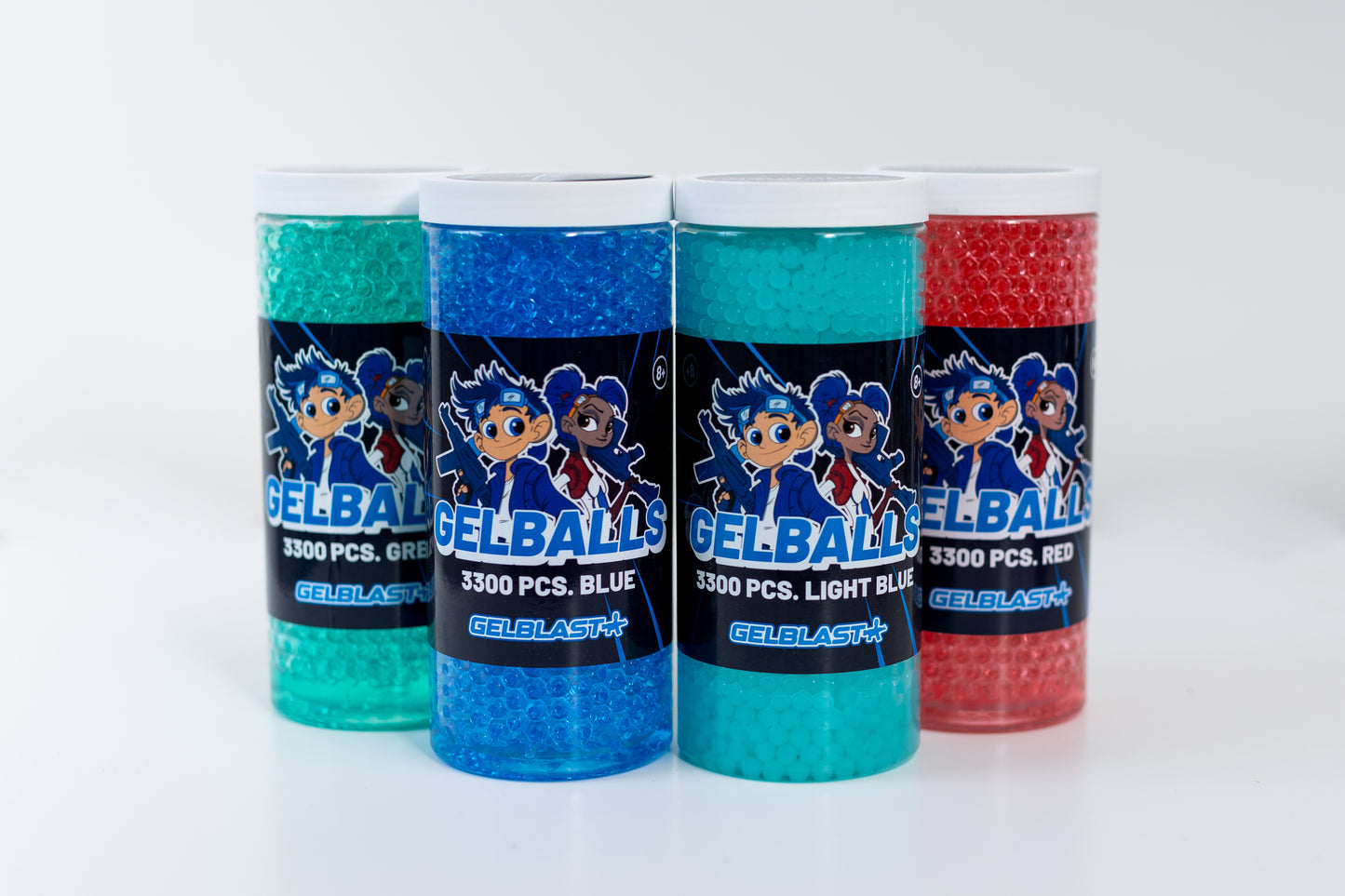 GelBlast GelBalls 3300 Pcs Red