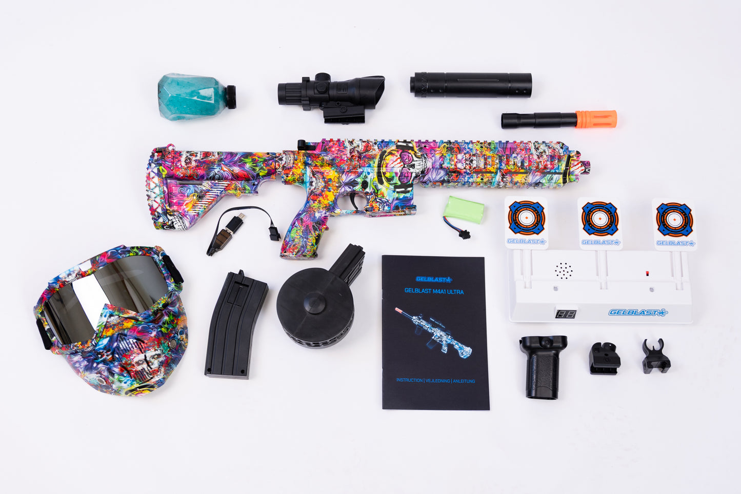 GelBlast M4A1 ULTRA Purple Devils