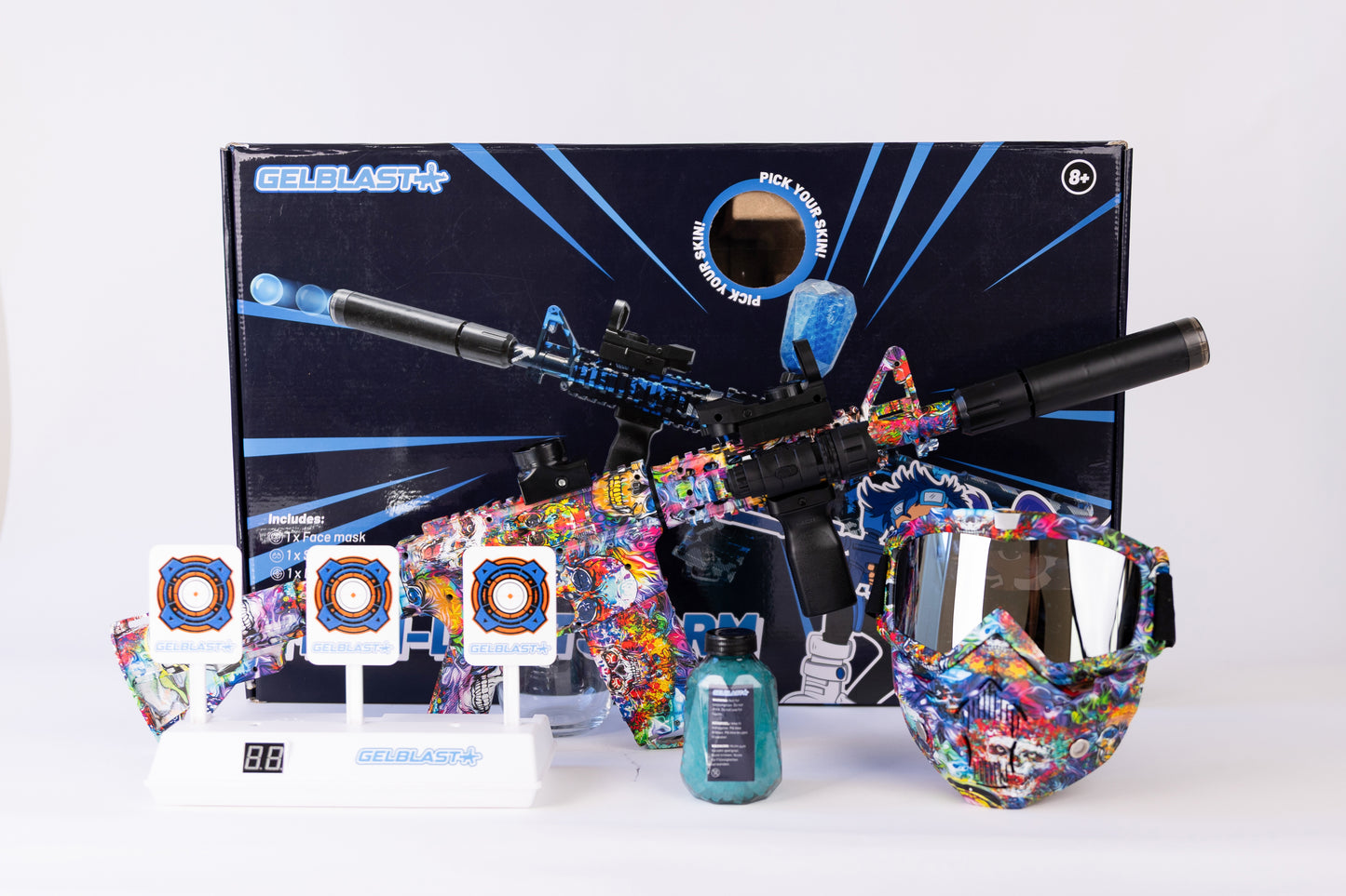 GelBlast M4A1-LightStorm Purple Devils