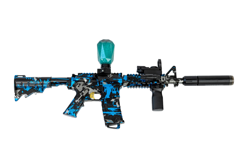 GelBlast M4A1-LightStorm Silver Military